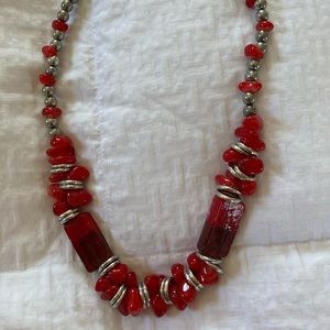Red necklace